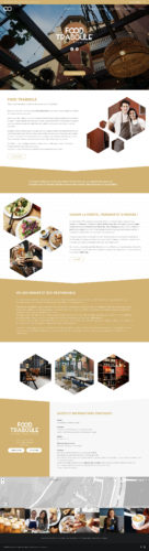 Site web Food Traboule Lyon