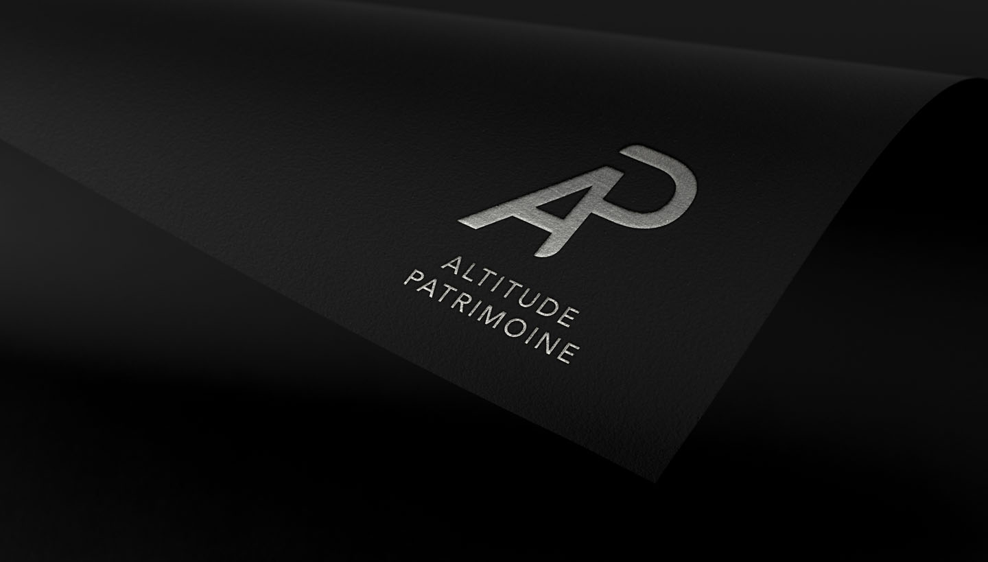 Création logo Altitude Patrimoine