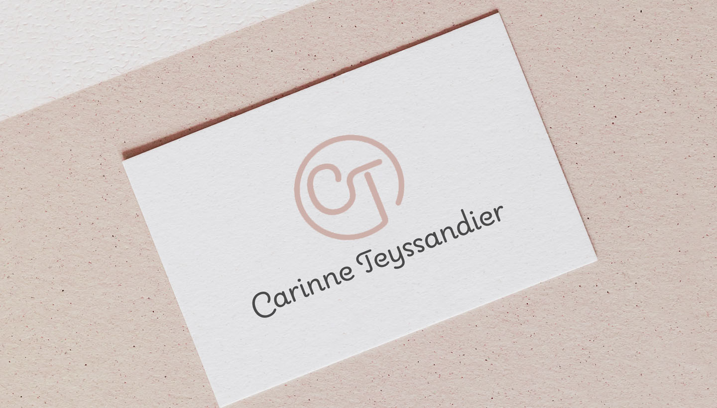 Création identité visuelle Carinne Teyssandier