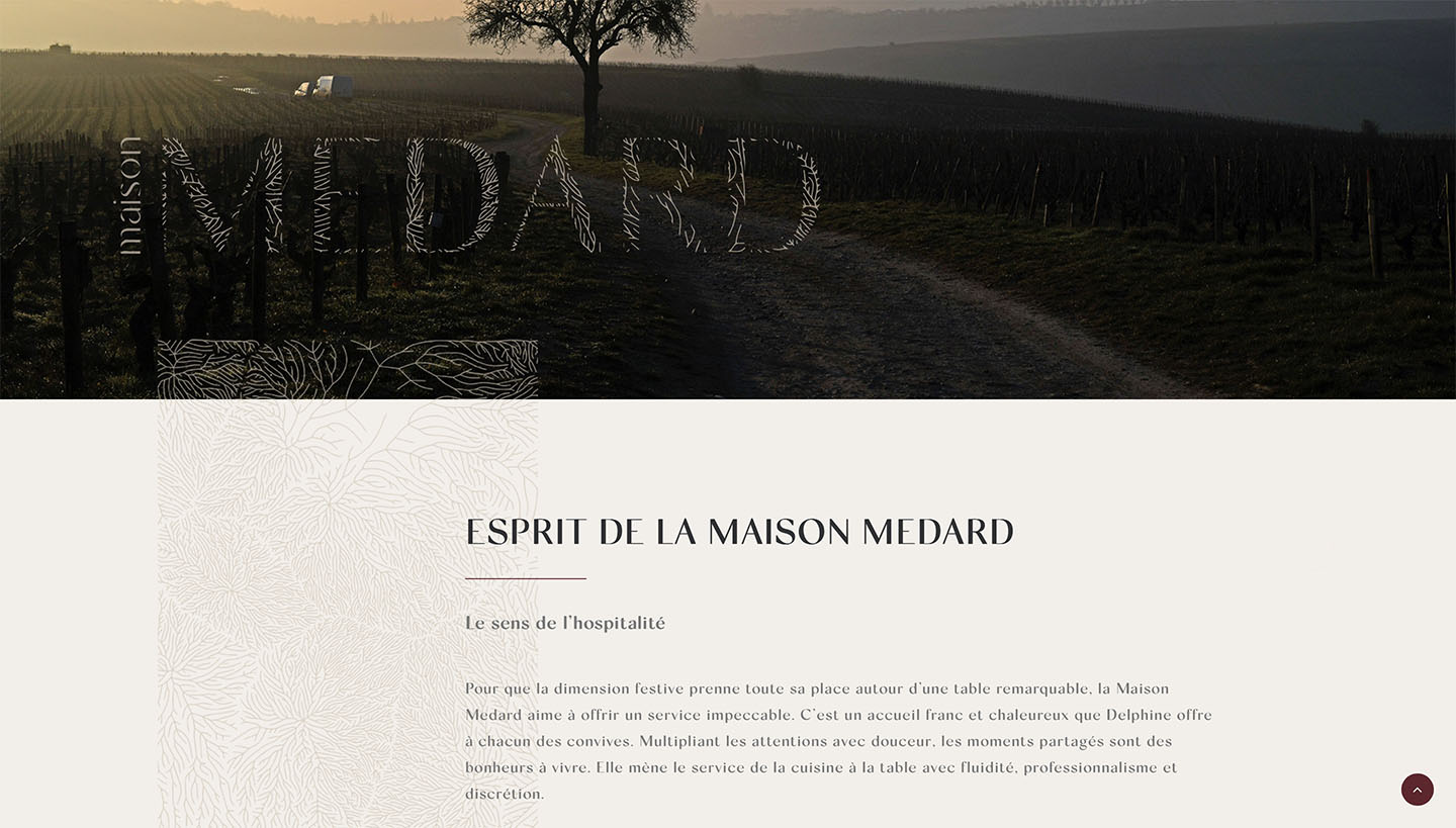 Site web sur-mesure Julien Medard